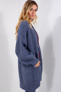 CARDIGAN BOUCLE' TASCHE