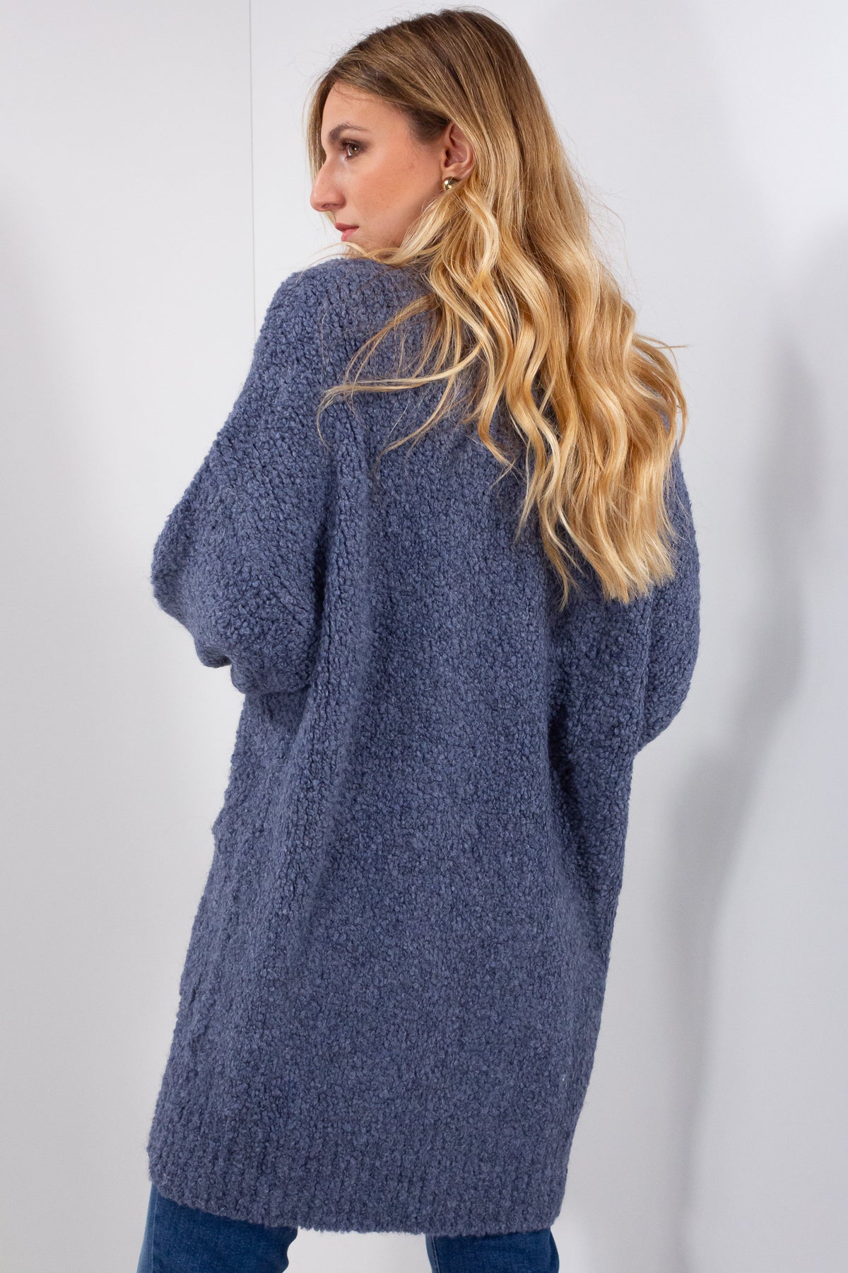 CARDIGAN BOUCLE' TASCHE