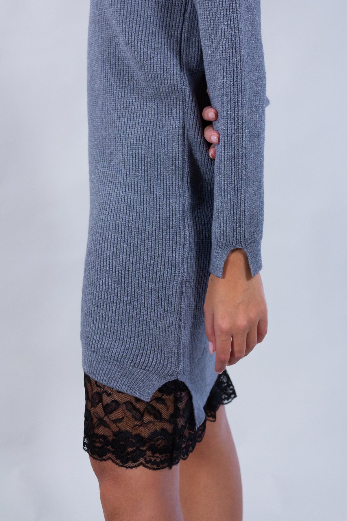 ABITO MAGLIA PIZZO FONDO**