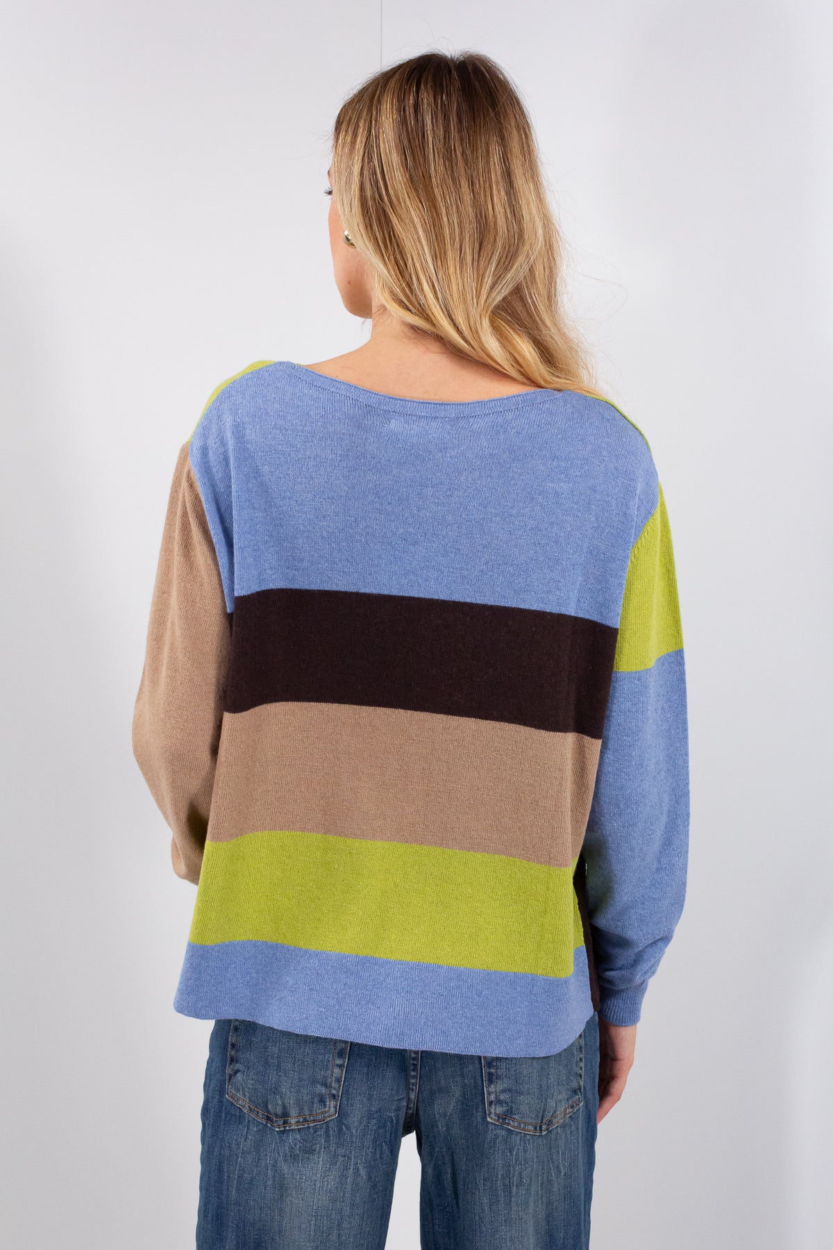 MAGLIA BICOLOR RIGONI
