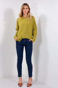 MAGLIA BOTTONI STORTI