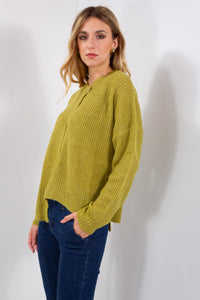 MAGLIA BOTTONI STORTI