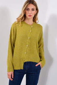 MAGLIA BOTTONI STORTI
