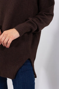 MAGLIA LUNGA SPACCHI FRONTALI