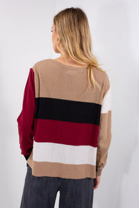MAGLIA BICOLOR RIGONI