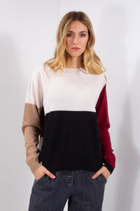 MAGLIA BICOLOR RIGONI