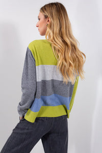 MAGLIA BICOLOR RIGONI
