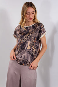 MAGLIA STAMPA RASO