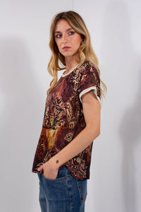 MAGLIA STAMPA RASO