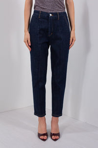 JEANS BAGGY DENIM SCURO