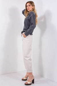 PANTALONE OVETTO GABARDINA
