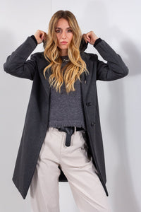 CAPPOTTO CAPPUCCIO STACCABILE