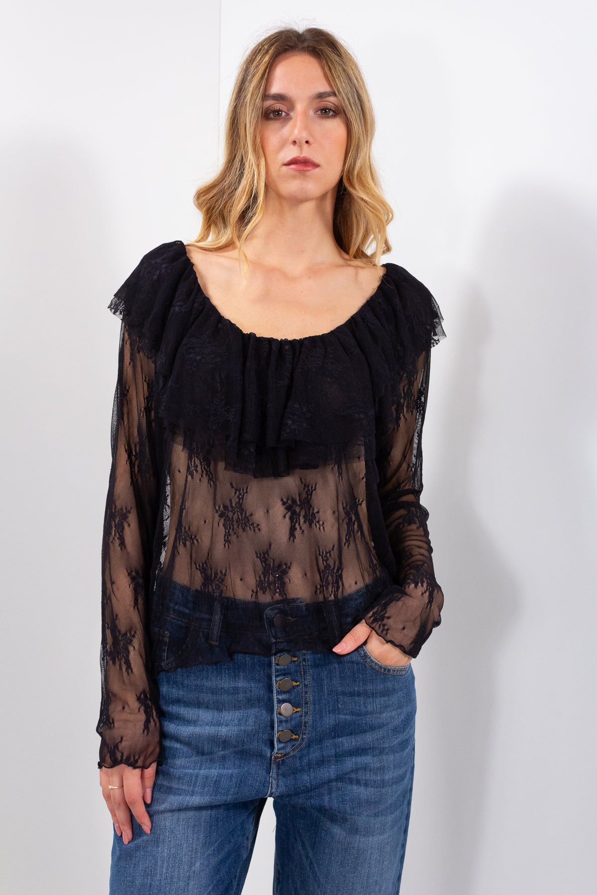 MAGLIA PIZZO + BALZA