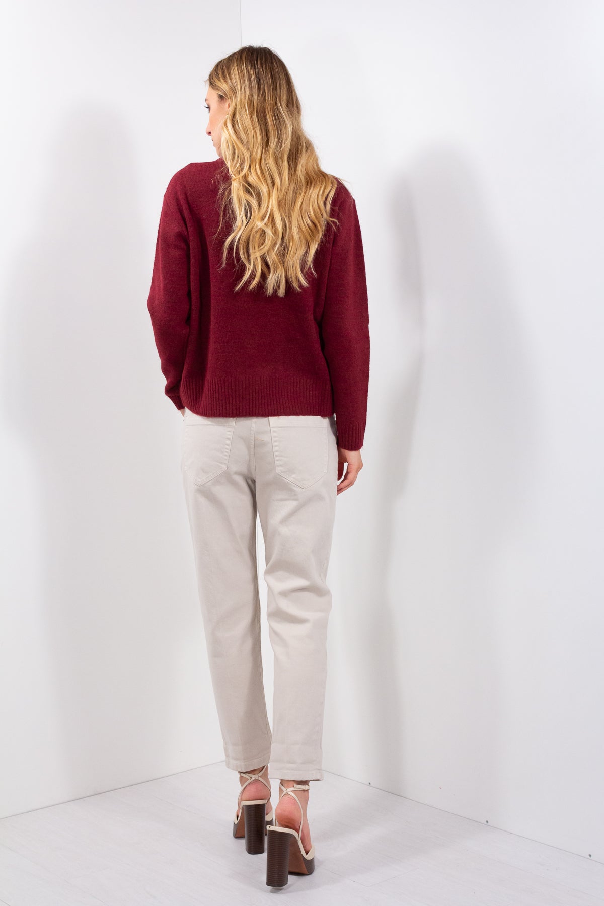 PANTALONE BOYFRIEND COTONE