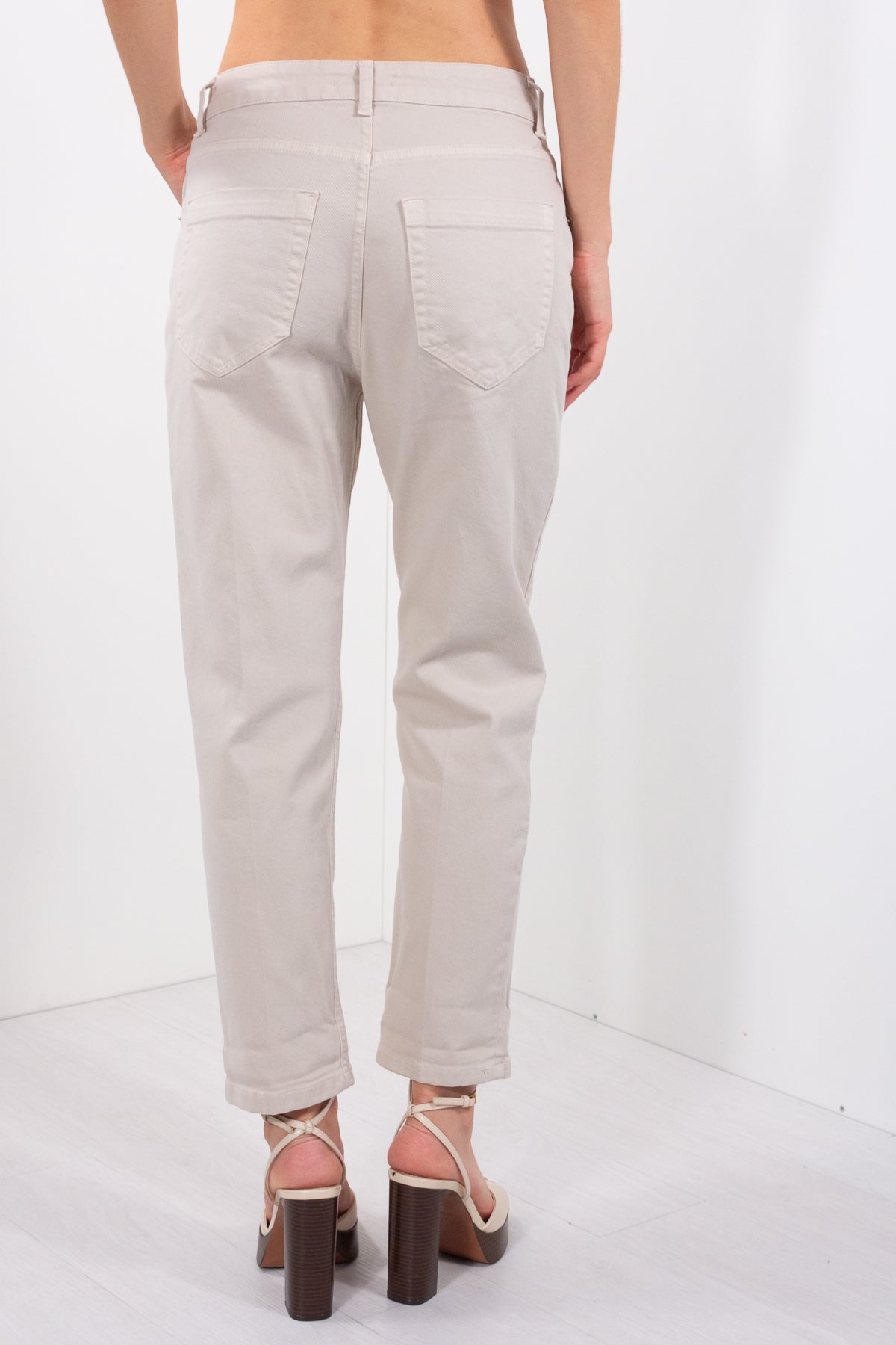 PANTALONE BOYFRIEND COTONE
