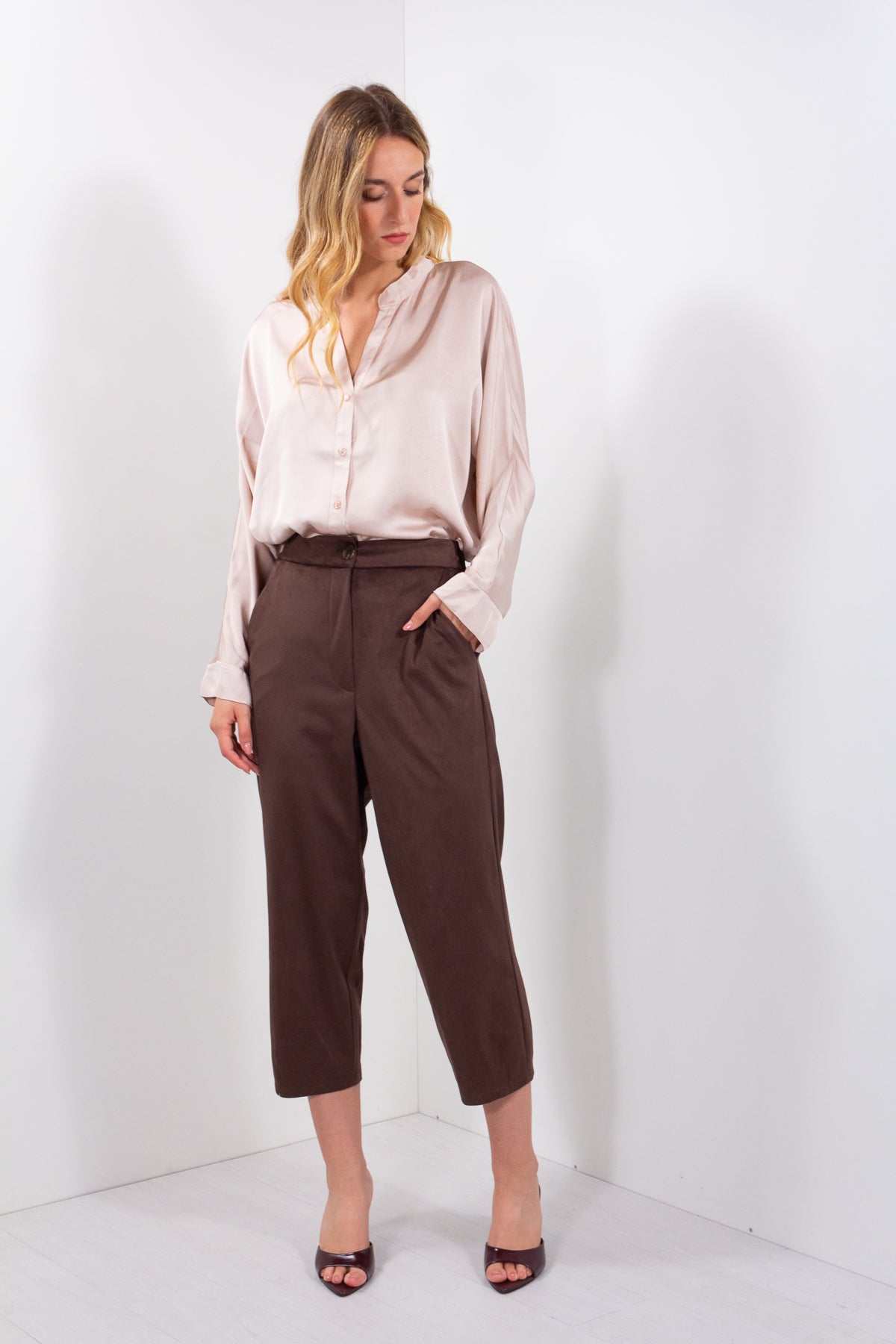 PANTALONE OVETTO SUEDE