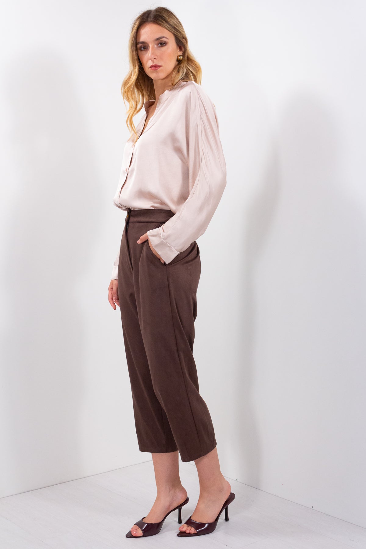 PANTALONE OVETTO SUEDE