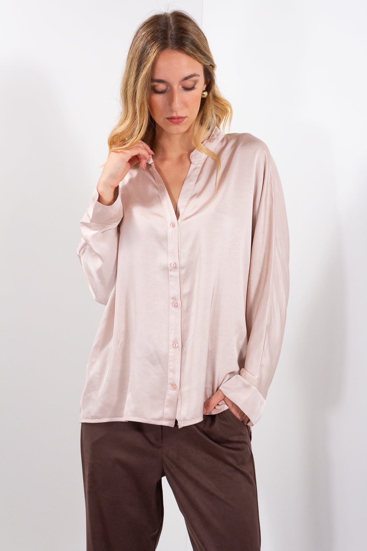 CAMICIA SMILE COREA RASO