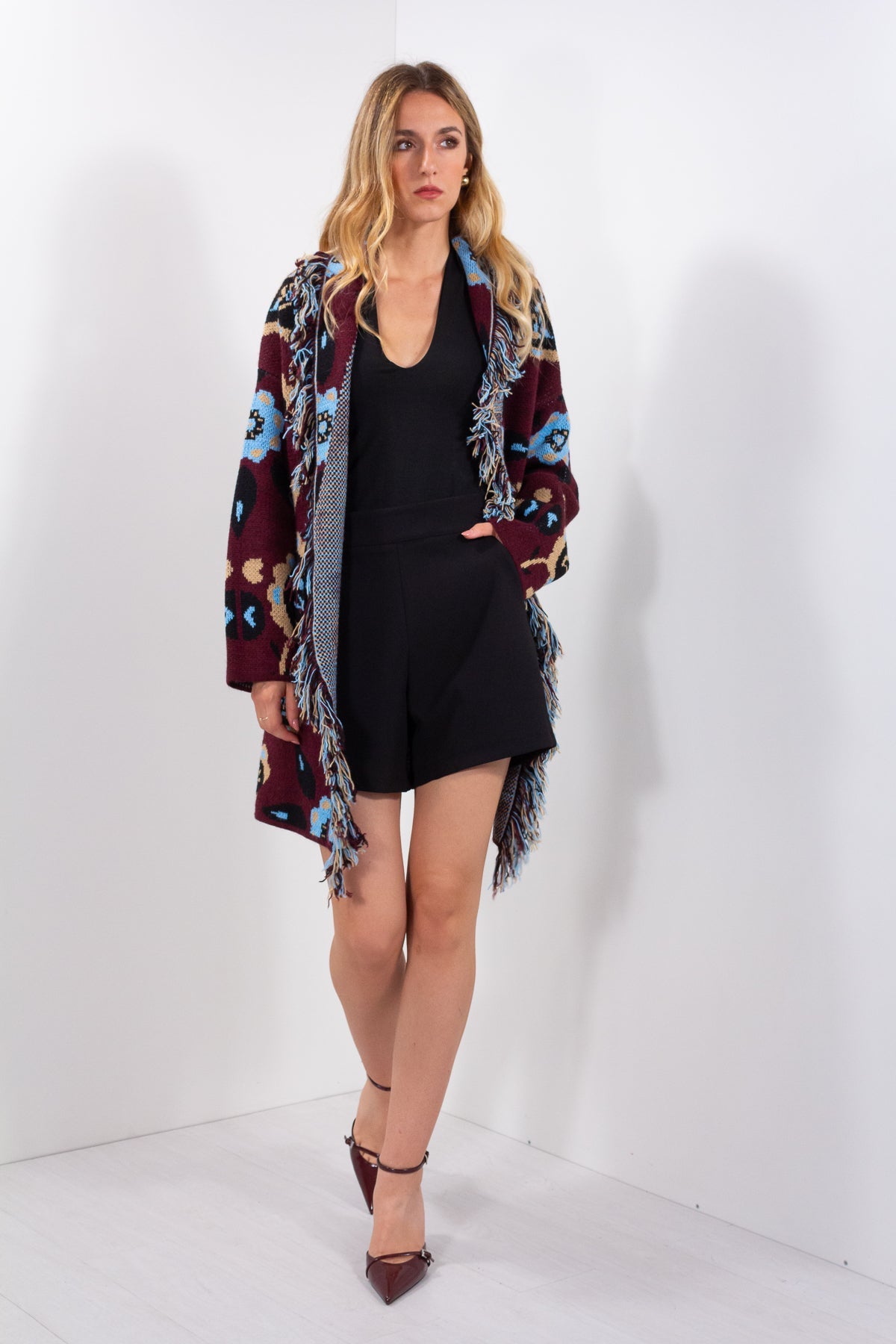 CARDIGAN FRANGE ALANUI