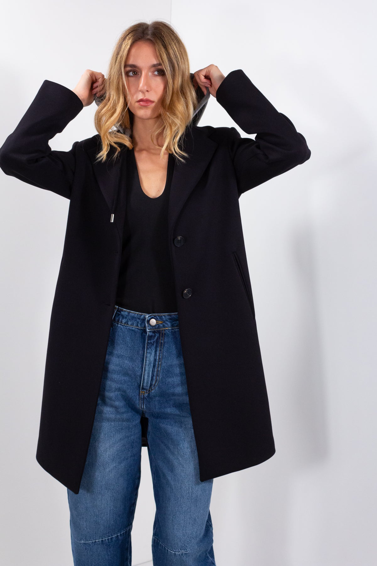 CAPPOTTO CAPPUCCIO STACCABILE