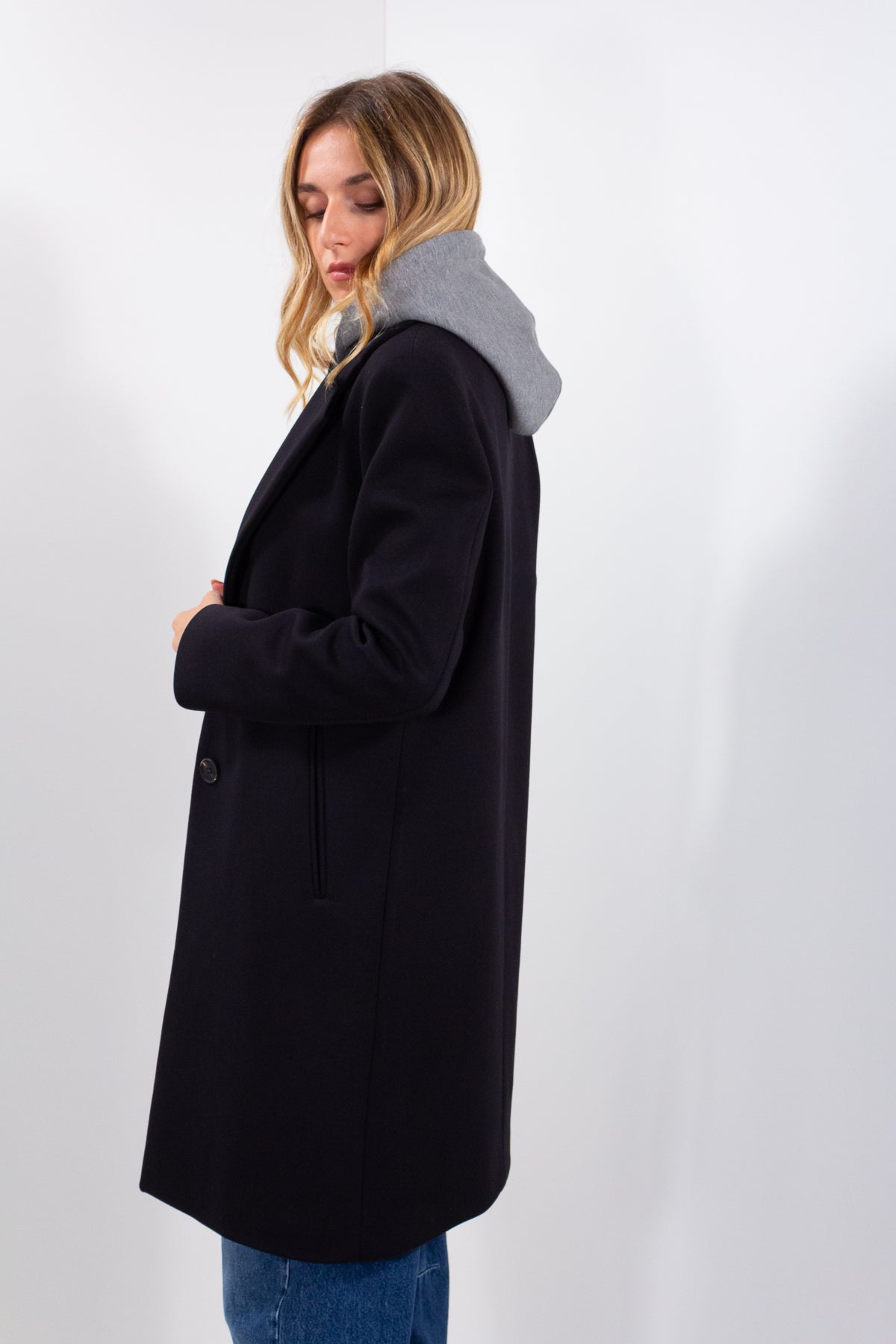 CAPPOTTO CAPPUCCIO STACCABILE