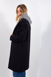 CAPPOTTO CAPPUCCIO STACCABILE