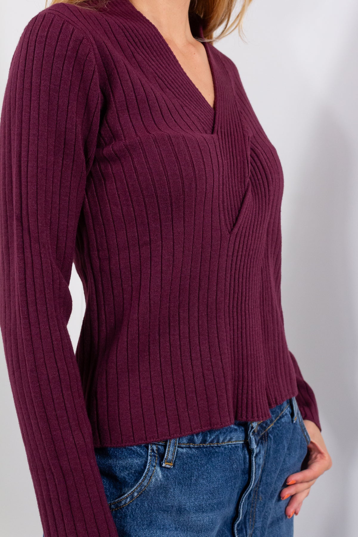 MAGLIA COSTA INGLESE INCROCIATA