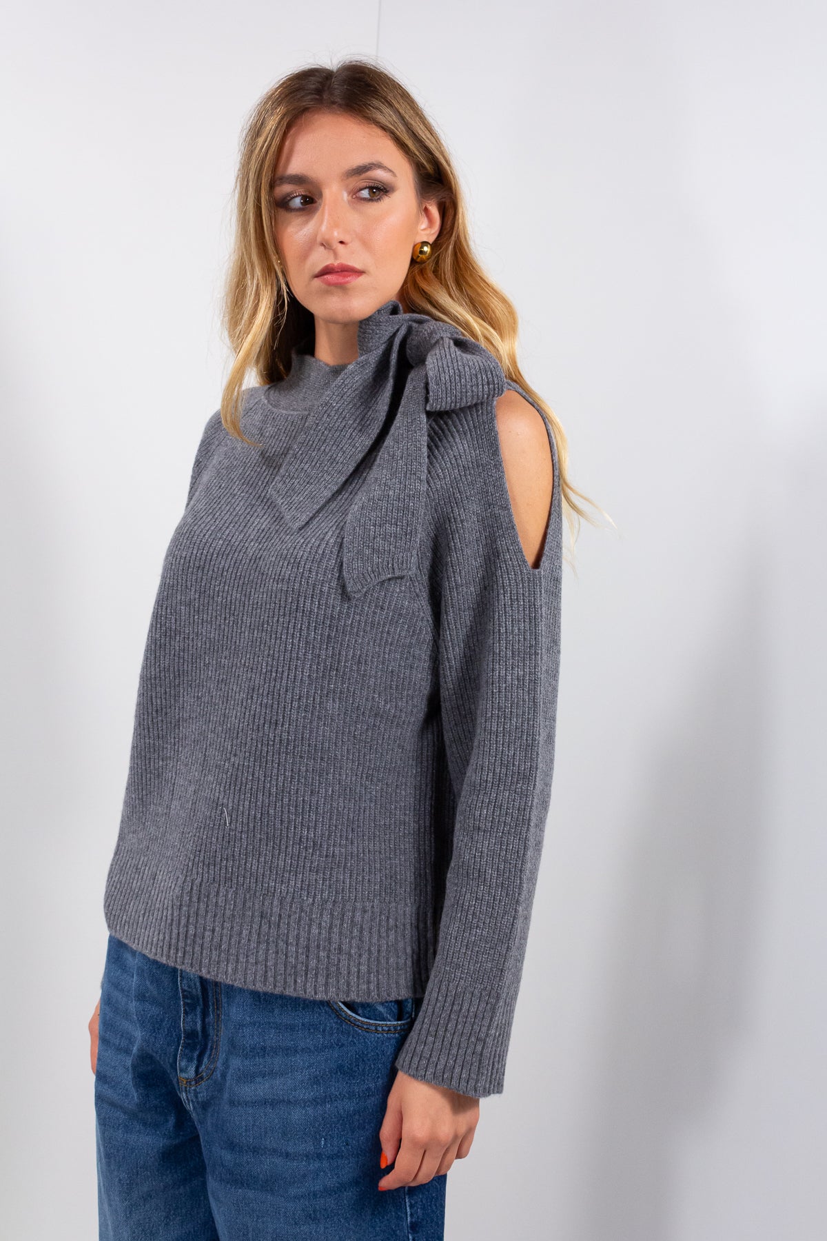 MAGLIA PURA LANA FIOCCO