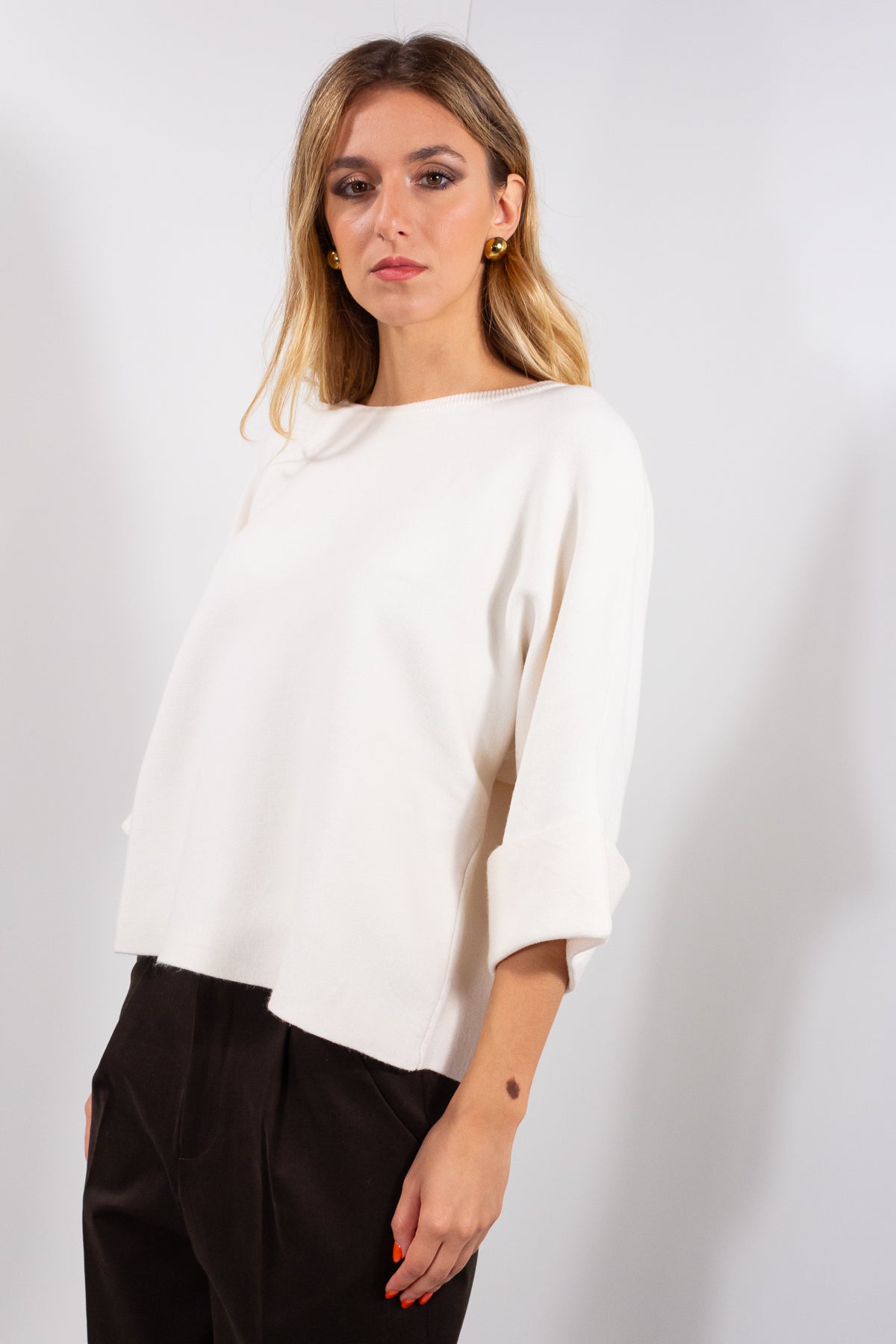 MAGLIA 3/4 MANICA GIRATA