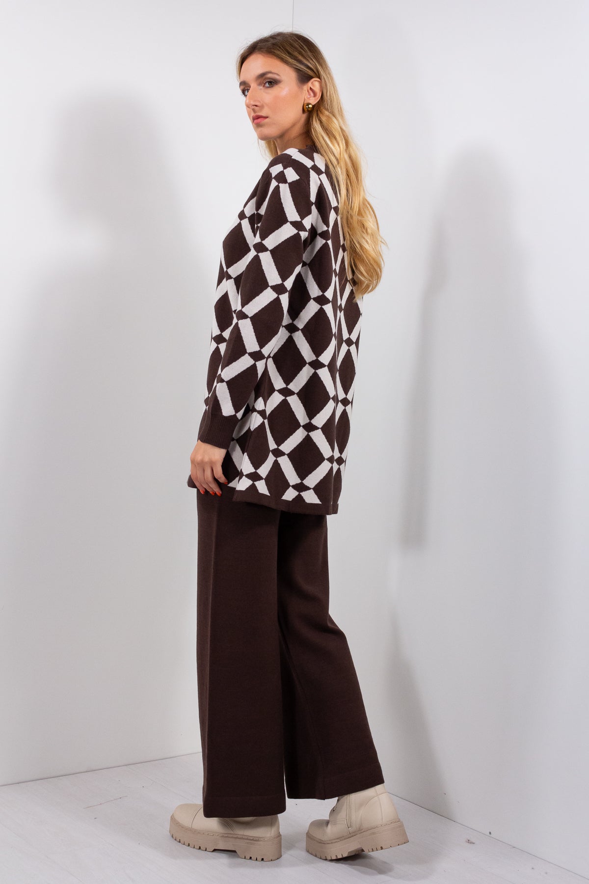 MAGLIA AMPIA "A" GEOMETRICA