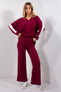 PANTALONE CROP IN MAGLIA