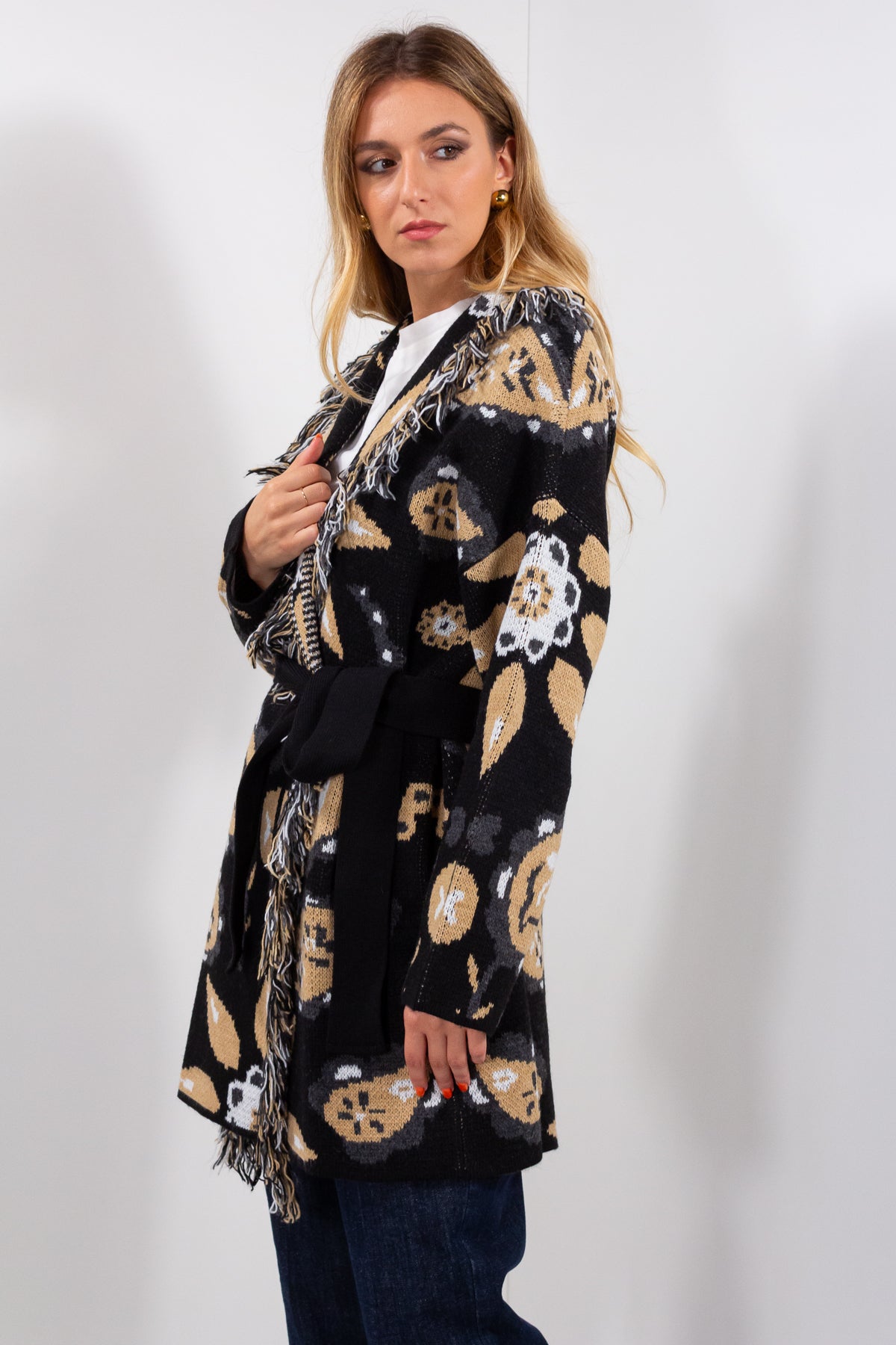 CARDIGAN FRANGE ALANUI