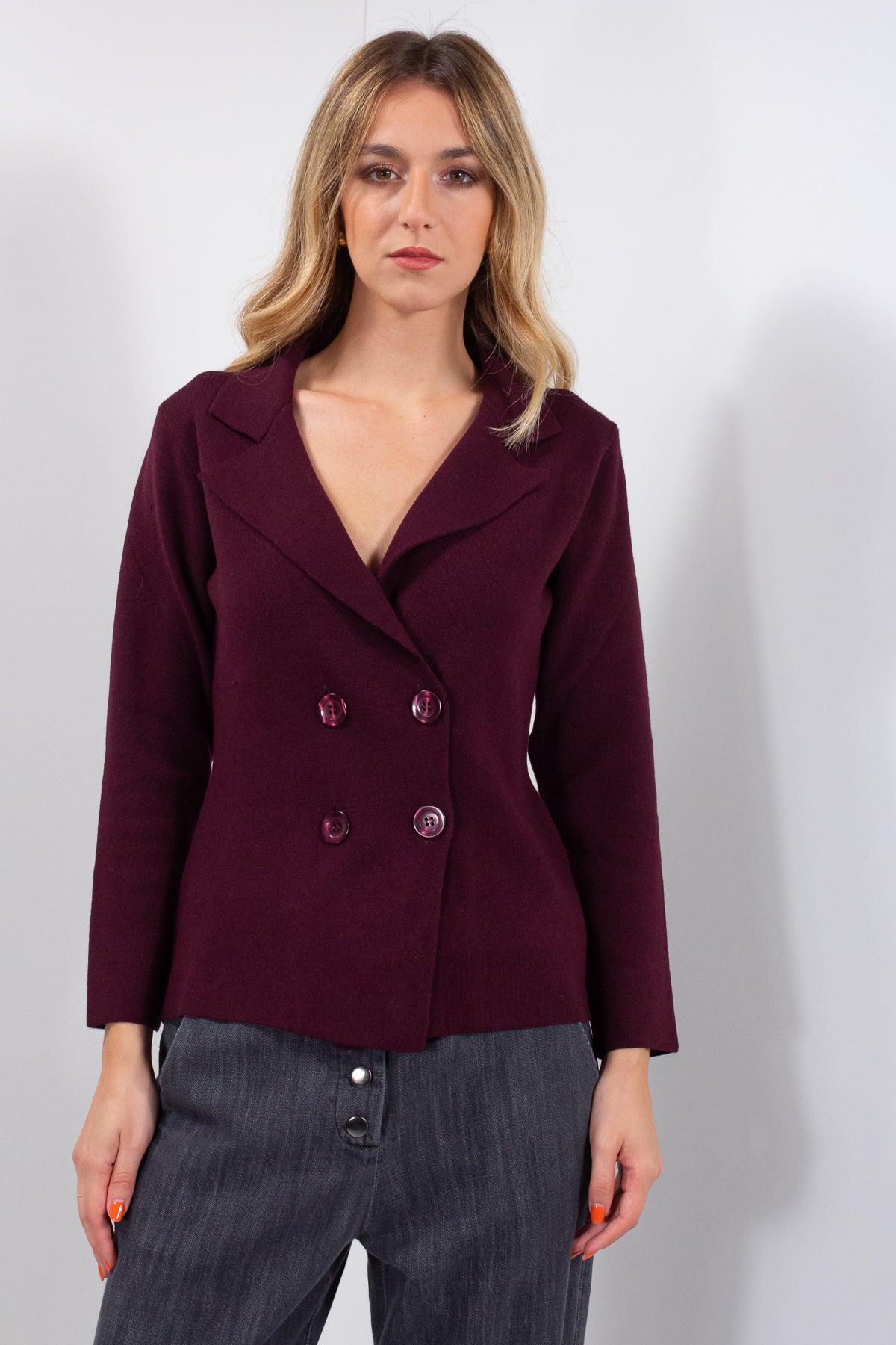 GIACCA DOPPIOPETTO MAGLIA