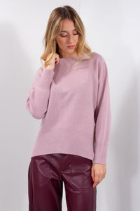 MAGLIA GIROCOLLO MISTO LANA/CASHMERE