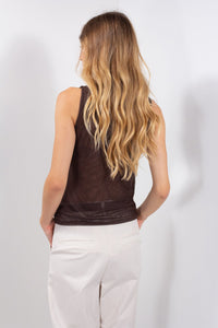 CANOTTA TULLE RICAMI
