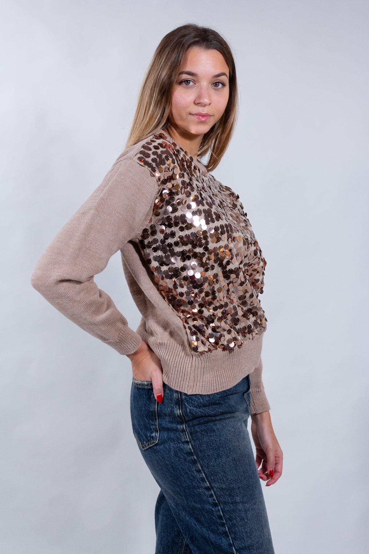 MAGLIA PAILLETTES***