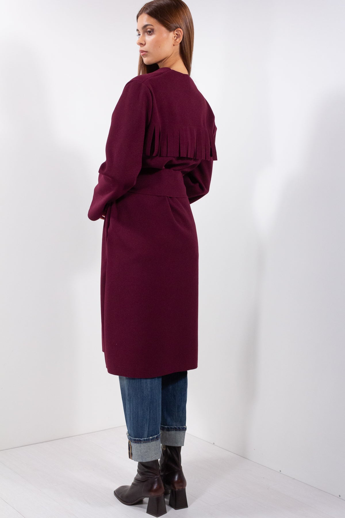 CAPPOTTO PANNO FRANGE