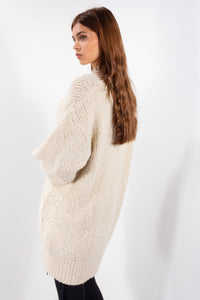 CARDIGAN BOUCLE' BORDI LUREX