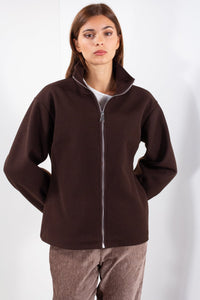 GIUBBINO ZIP PANNO