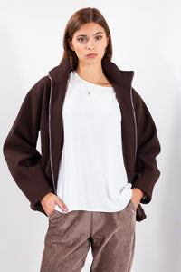 GIUBBINO ZIP PANNO