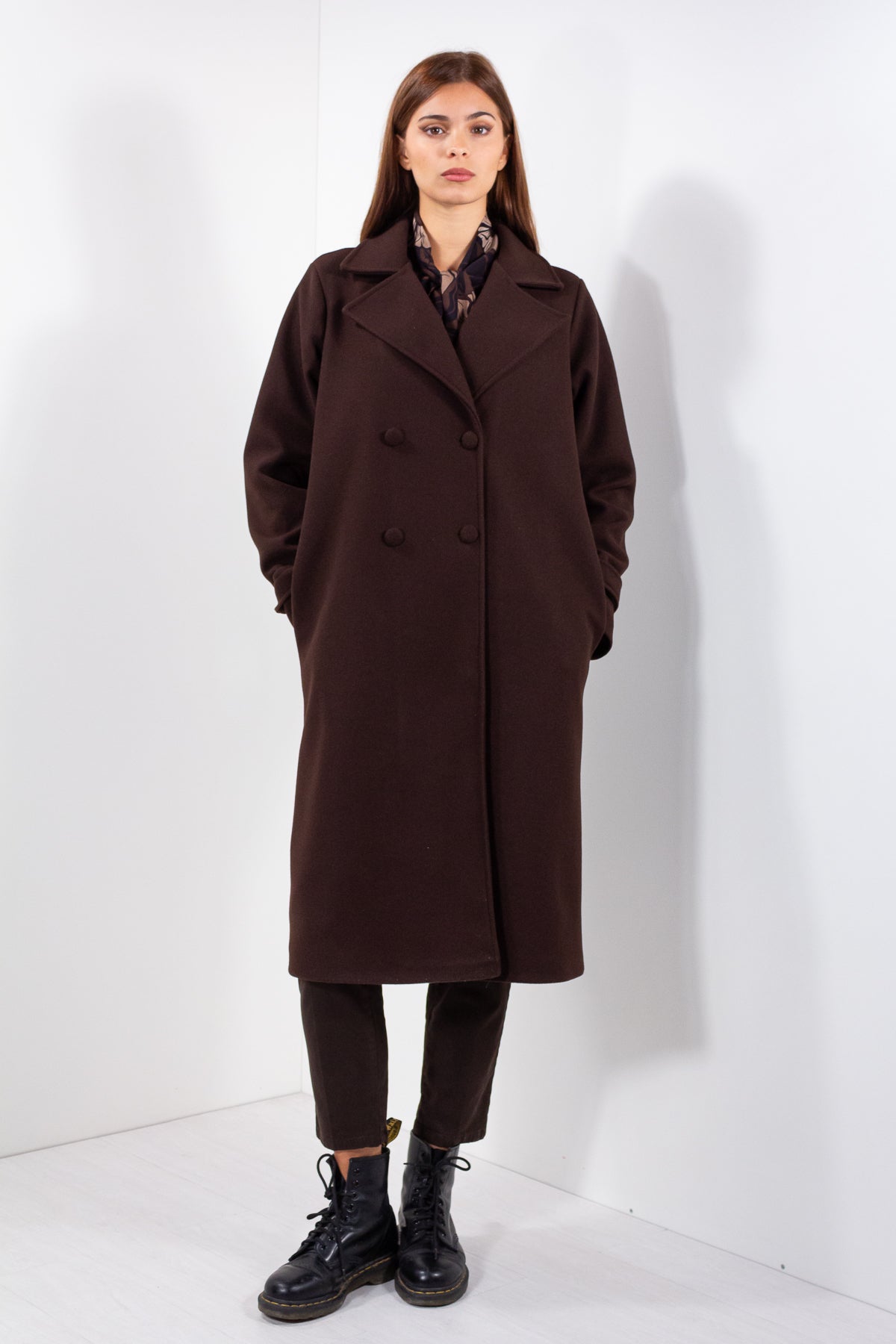 CAPPOTTO PANNO DETTAGLIO MANICHE