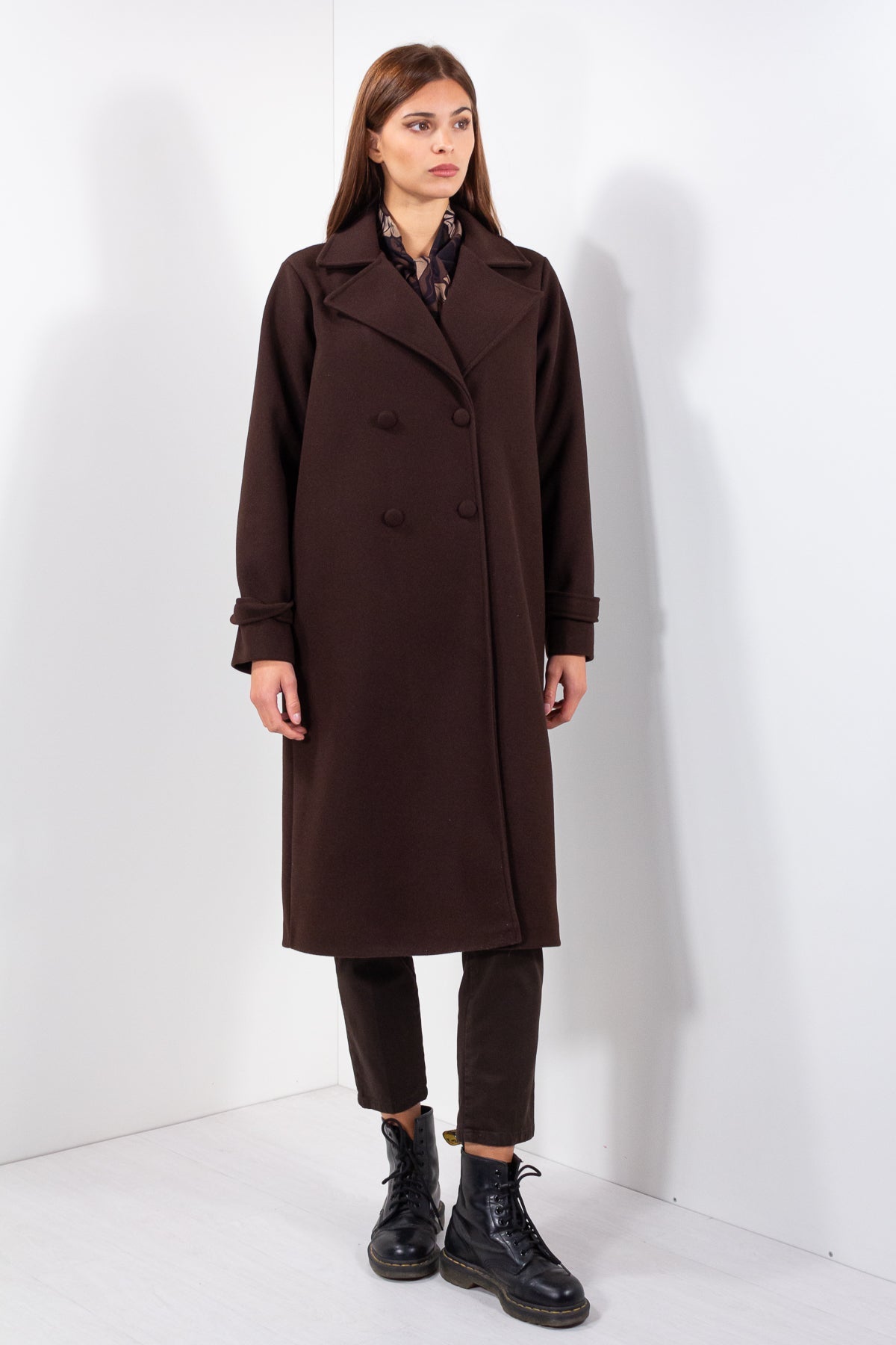 CAPPOTTO PANNO DETTAGLIO MANICHE