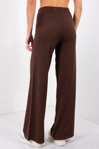 PANTALONE FLARE IN MAGLIA