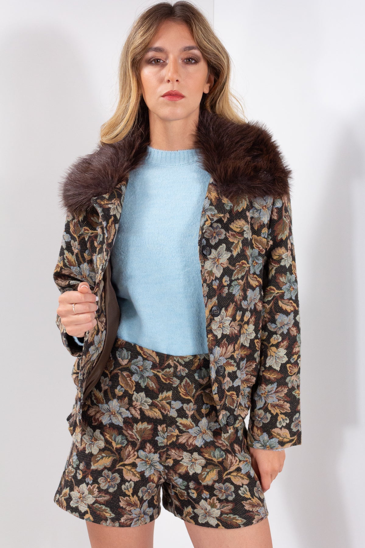 COMPLETO MODA GIACCA+SHORTS