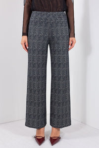 PANTALONE PALAZZO JAQUARD