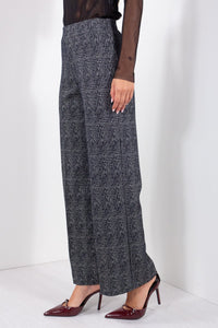 PANTALONE PALAZZO JAQUARD