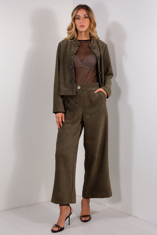 PANTALONE AMPIO VELLUTO