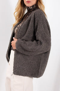GIUBBINO ZIP BOUCLE'