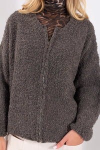 GIUBBINO ZIP BOUCLE'