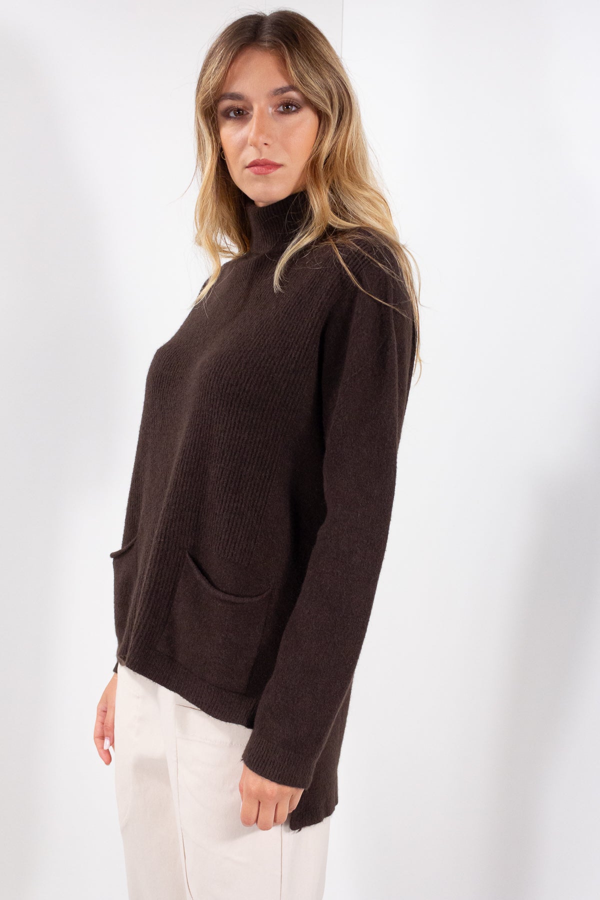 MAGLIA LUPETTO TASCHE*